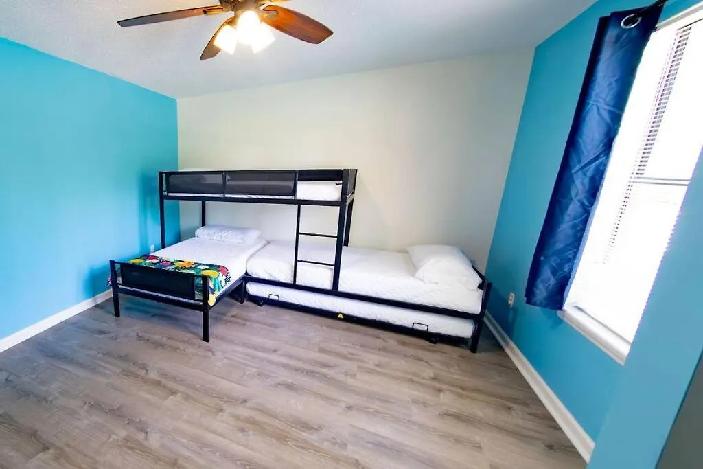 Tropical Oasis, Tiki Bar, Pool, Mini Golf, Hot Tub Villa Panama City Beach 0*,  United States